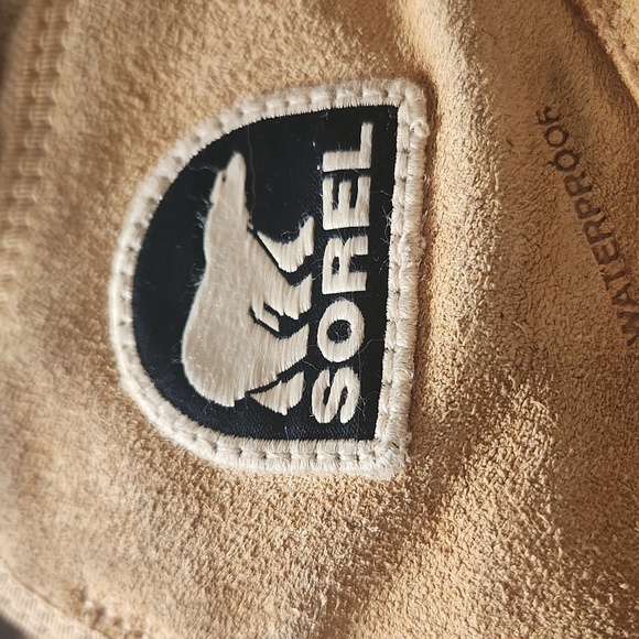 Sorel suede winter boots women's  9.5 mens 7.5. - Picture 6 of 6